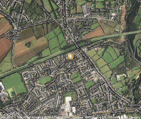 map: Cornwall College map: Cornwall College