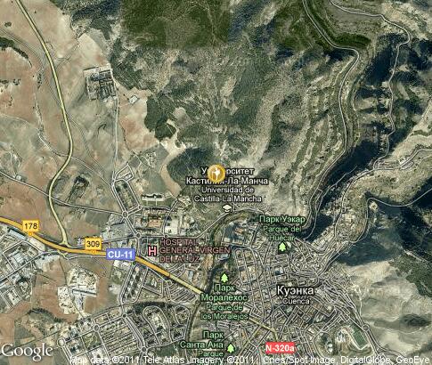 map: Cuenca, tourism map: Cuenca, tourism