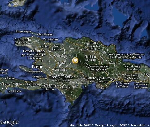 map: Dominican Republic Nature map: Dominican Republic Nature
