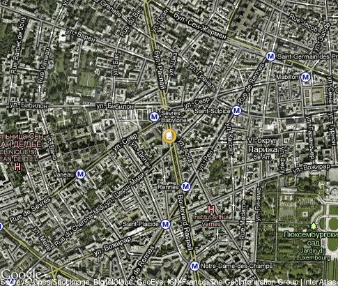 map: Ecole des Hautes Etudes en Sciences Sociales