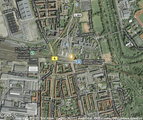 карта: Fachhochschule Hannover (University of Applied Sciences and Arts)