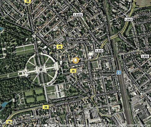 карта: Fachhochschule Schwetzingen Hochschule für Rechtspflege