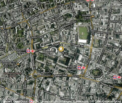map: Guildhall School of Music and Drama map: Guildhall School of Music and Drama