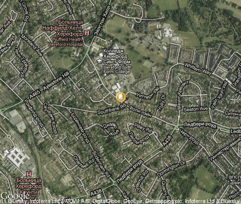 地图: Hereford College of Arts