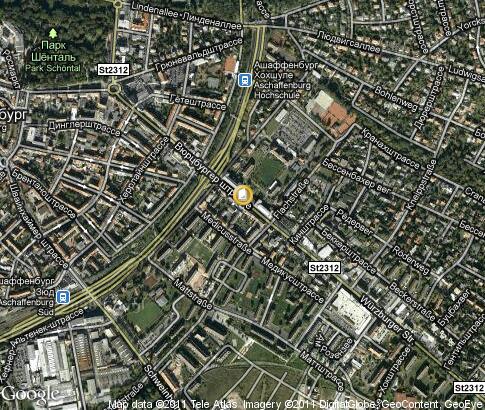 карта: Hochschule Aschaffenburg