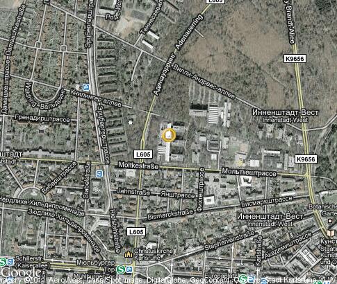 карта: Hochschule Karlsruhe - Technik und Wirtschaft