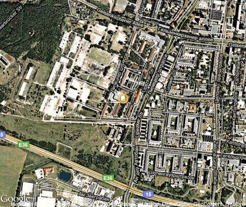 карта: Hochschule Lausitz (University of Applied Sciences), Studienort Cottbus