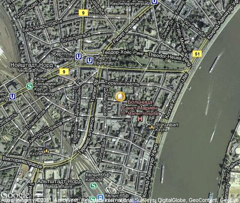 карта: Hochschule für Musik Köln