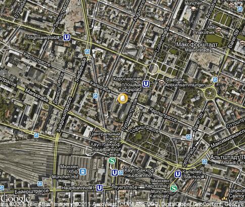 карта: International School of Management (ISM), Campus München