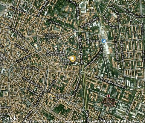 карта: Johns Hopkins University Bologna Center карта: Johns Hopkins University Bologna Center