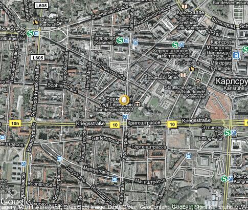 map: Karlshochschule International University