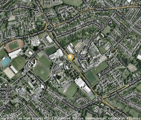 マップ: Loughborough University