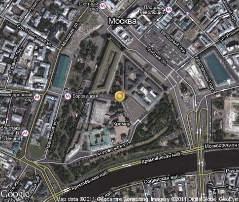 map: Moscow Kremlin map: Moscow Kremlin