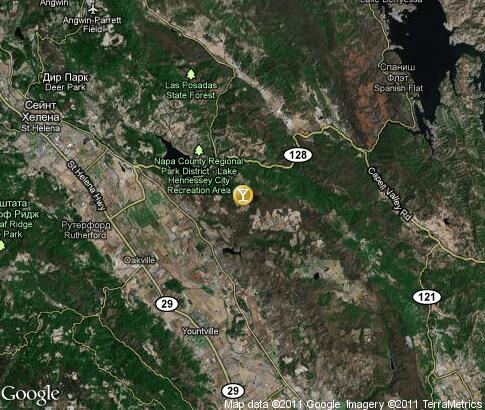 地图: Napa Wine Tour