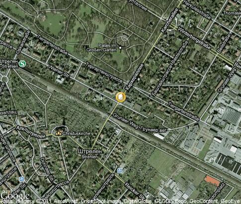 map: Palucca Schule Dresden - Hochschule für Tanz