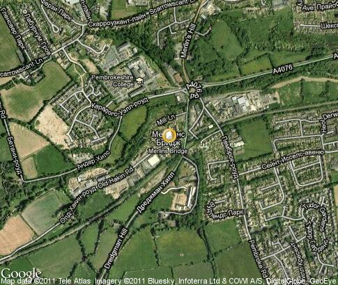 карта: Pembrokeshire College карта: Pembrokeshire College