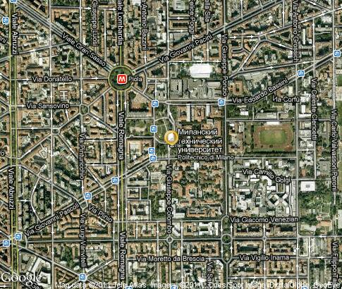 карта: Politecnico di Milano