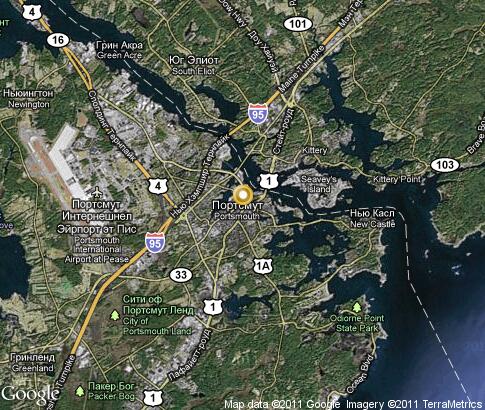 地图: 朴次茅斯