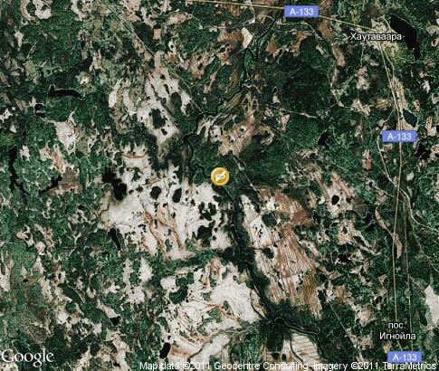 map: Rafting on Shuya river map: Rafting on Shuya river
