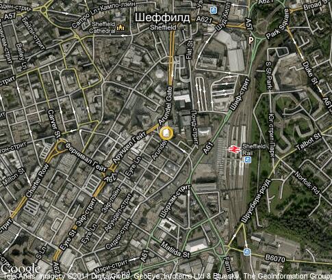 地图: Sheffield Hallam University