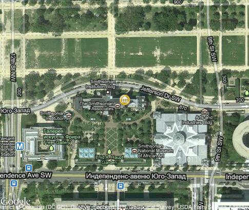 map: Smithsonian Institution