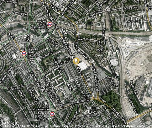 map: The Royal Veterinary College