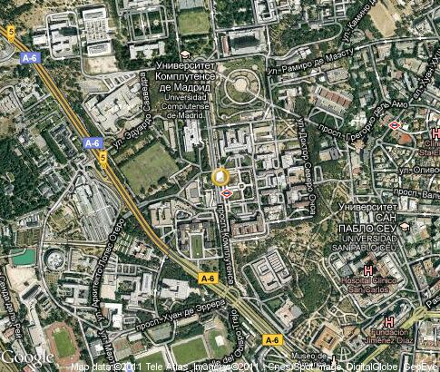 карта: Universidad Complutense de Madrid карта: Universidad Complutense de Madrid