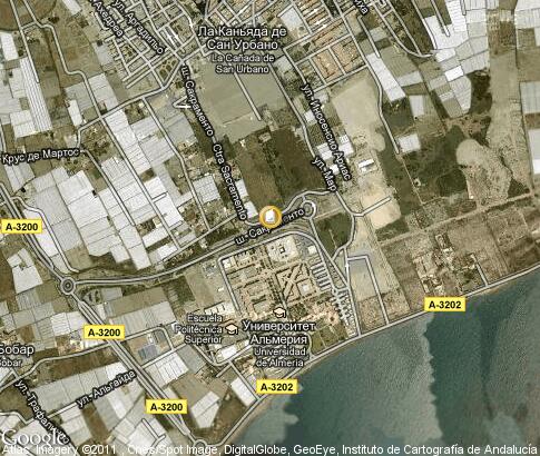 マップ: Universidad de Almeria