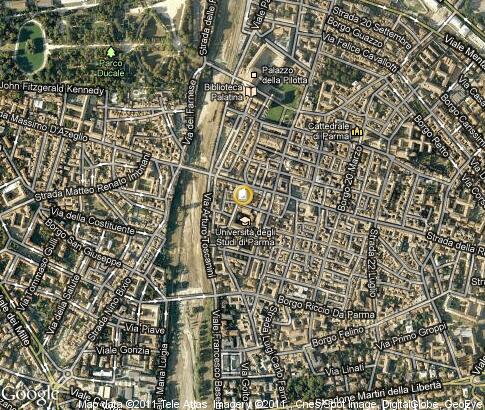マップ: Università degli Studi di Parma