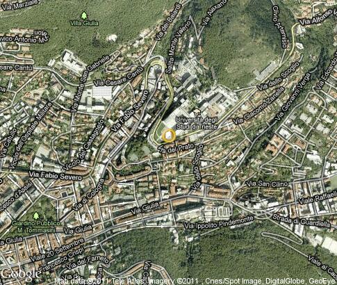 map: Università degli Studi di Trieste map: Università degli Studi di Trieste