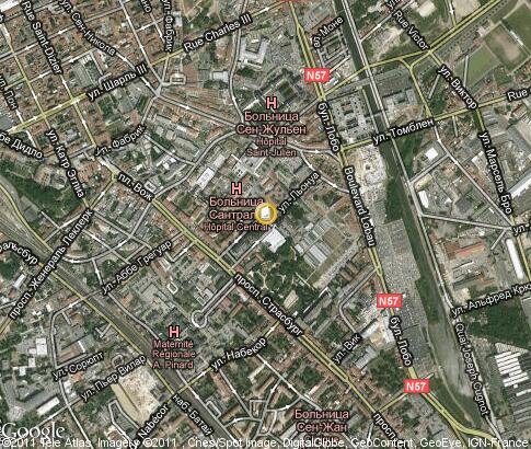 карта: Université Henri Poincaré Nancy 1 карта: Université Henri Poincaré Nancy 1