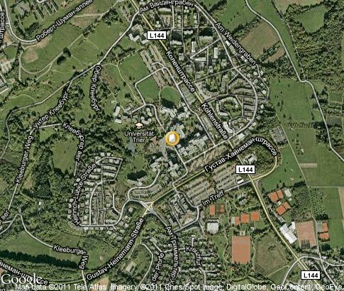 карта: Universität Trier