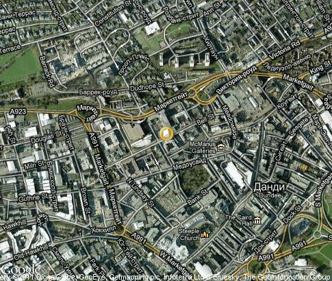карта: University of Abertay Dundee карта: University of Abertay Dundee