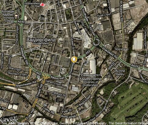 карта: University of Huddersfield карта: University of Huddersfield