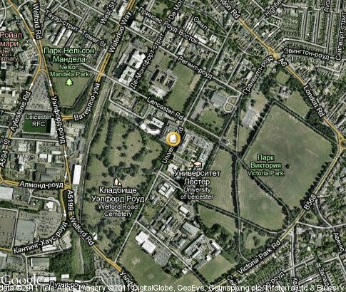 карта: University of Leicester карта: University of Leicester