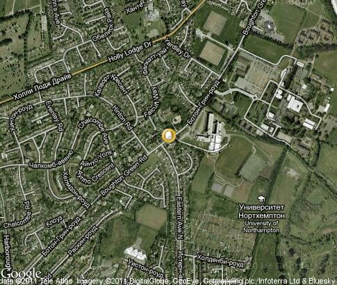 карта: University of Northampton карта: University of Northampton