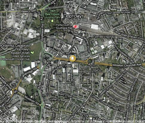 map: University of Portsmouth map: University of Portsmouth