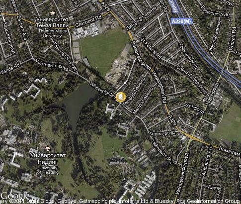 карта: University of Reading