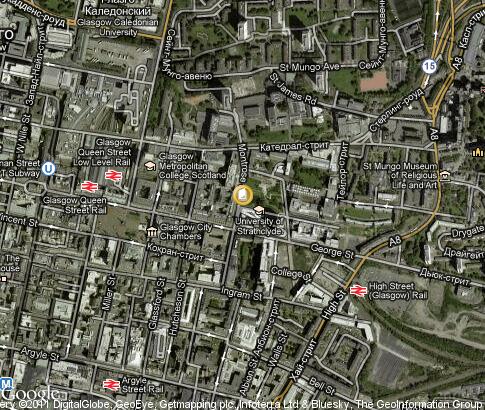 карта: University of Strathclyde карта: University of Strathclyde