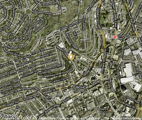 карта: University of Wales - Swansea Institute карта: University of Wales - Swansea Institute