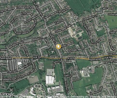 карта: University of York карта: University of York