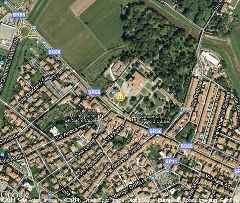 マップ: Villa medicea di Poggio a Caiano