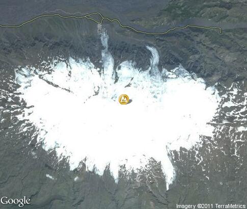 map: Volcano of Eyjafjallajökull map: Volcano of Eyjafjallajökull