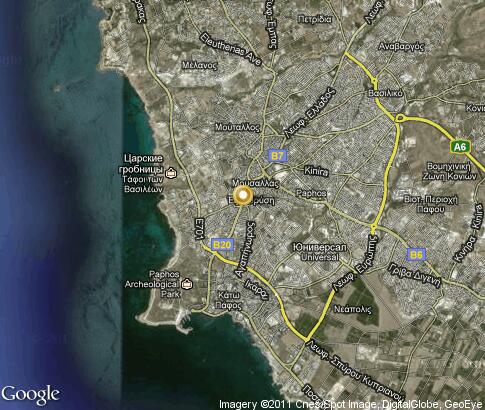 map: Paphos map: Paphos
