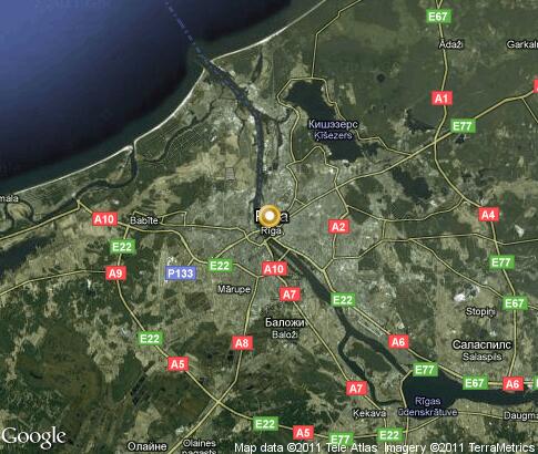 map: Riga